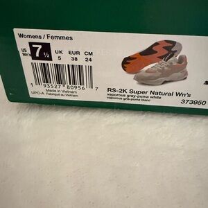 Puma RS-2K Super Natural Women's Sneakers - Gray, White, Orange